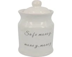 Tirelire Karamiek - Safe argent, argent, argent - 13 x 9 cm
