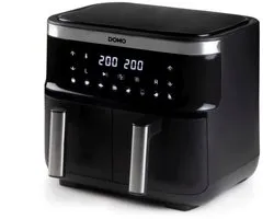 DOMO DO537FR - Friteuse charcuterie 'double zone de friture' - 2x 4 L - 2850 W