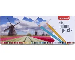 Bruynzeel Holland fer-blanc 45 crayons
