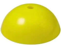 Tom Afbakenbollen Plastique Dur 10 Pièces Jaune