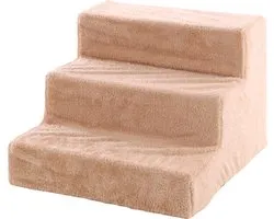 Flamingo - Flamingo Easy Step - Trap Honden - Hondentrap Easy Step Beige 41x43x30cm - 1st - 1pce