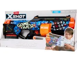 Fusil jouet ZURU X-Shot Air Pocket – Incluant 16 fléchettes en mousse – Design audacieux – Adapté à l'intérieur et à l'extérieur – À partir de 8 ans