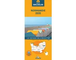 Regionale kaarten Michelin - Michelin Wegenkaart 513 Normandie 2026