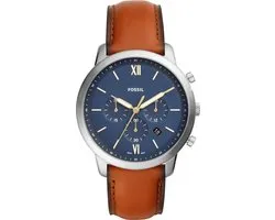Fossil Neutra Chrono FS5453 Herenhorloge 44 mm - Zilverkleurig