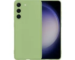Coque Samsung S23 Plus Siliconen Cover - Coque Samsung Galaxy S23 Plus Cover Siliconen - Vert