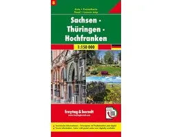 Saxony - Thuringen - Higher Franconia, Automap 1:150.000, sh