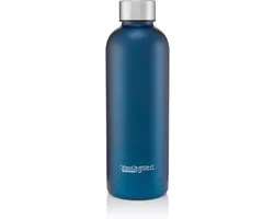 ThermoCafe Hydrator - Drinkfles Isolerend - Dranken Koel Houden - Dubbelwandige Vacuüm Isolatie - 500ml - Midnight Blue