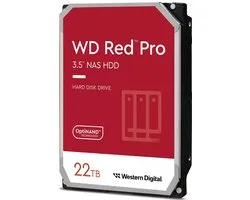 Western Digital Red Pro - Interne Harde Schijf - NAS HDD - 512MB Cache - 22 TB