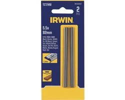 Irwin reserve schaafbeitels 55 x 82 mm voor elektrische schaafmachine 2 stuks
