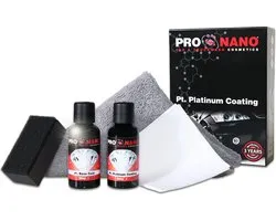 ProNano | ProNano Pt. Platinum Coating | Nano Technologie | innovatieve langdurige lakbeschermer gebaseerd op Nano Technologie en de ultieme hardheid van Platina deeltjes.