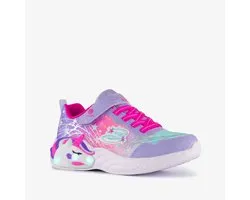 Baskets filles Skechers S-Light Unicorn Dreams - Violet - Confort Extra - Mousse à mémoire de forme - Taille 35