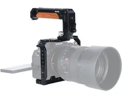 Aluminium Camera Cage Kit voor Sony Alpha 7 IV en 7S III met Top Handle en Video Rig Accessoires