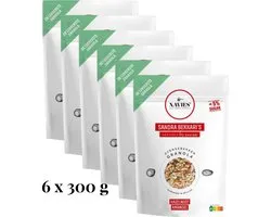 XAVIES' Granola Sandra Bekkari Hazelnoot-Amandel 6 x 300 g