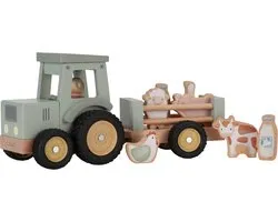Little Dutch - Tractor met Trailer FSC - Little Farm