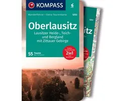 KOMPASS Wanderführer 5253 Oberlausitz, Lausitzer Heide-, Teich- und Bergland Wandelgids
