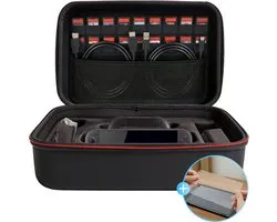 2BEFUN Valise Compatible Nintendo Switch 2 - Protecteur d’Écran Inclus - Housse - Étui de Rangement - Accessoires - Noir