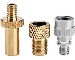 Ibley Set de 3 embouts adaptateurs pour valve de vélo - Valve de voiture - Convient aux valves françaises et automobiles
