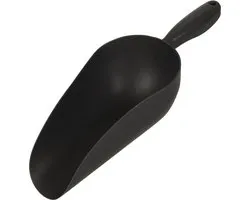 Pro Garden Multischep - kunststof - donker grijs - handschep - schepje - 33 cm
