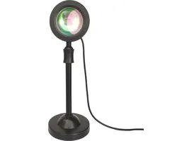 Lampe Livano Sunset - Lampe de projection - Projecteur - Coucher de soleil - RVB - Lampe solaire - Lampe Golden Hour - Tiktok