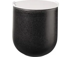 ASA Selection Grande Colore voorraadpot, bewaardoos, pot, steengoed, Black Iron / Zwart, Ø 13,3 cm, 41922174