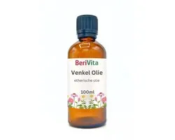 Venkel Olie 100ml Druppelfles - Pure Etherische Zoete Venkelolie van Venkelzaden - Fennel Oil