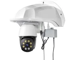 regenbescherming/zonwering voor TP-Link Tapo C500/C520WS, C320WS/325WB, compatibel met Dome/Bullet Outdoor CCTV-camera's, waterdicht en uv-bescherming, 29 x 20,5 x 15,7 cm