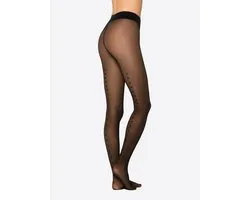 NUR DIE Feinstrumpfhose Warm & Transparent Print