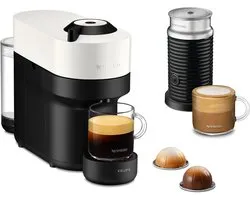 Krups Nespresso Vertuo POP XN9211 - Koffiecupmachine - Coconut White - Inclusief Melkopschuimer - Compact