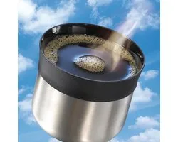 Leifheit thermosbeker Coco - 1 liter - RVS - zilver