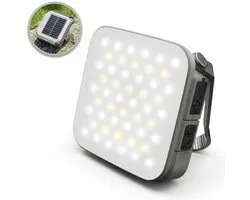 Noodlamp - Kampeerlamp - Solar Oplaadbaar - 5000 Lumen - 6000 mAh - Kampeerlicht - Draagbare Verlichting