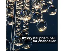 Merrynine Transparent crystal ball prism sunlight catches rainbow pendant manufacturer, used for hanging crystal prism - ShopVlot