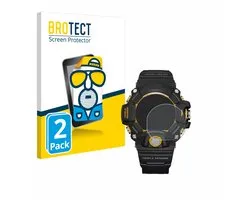 BROTECT - Screenprotector voor Casio G-Shock GW-9400Y-1 - Folie Beschermfolie matte 2 Stuks