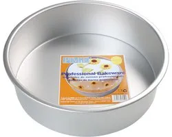 Taartpan PME rond Ø15 x 7,5 cm - binnenmaten bakblik