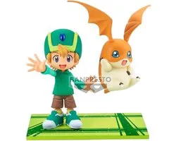Digimon Takeru & Patamon Figure DXF-Adventure Archives PVC Statue 15cm