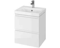 Cersanit Moduo - Kast met wastafel, 57x49x40 cm, 2 laden, wit S801-230-DSM