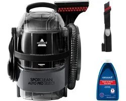 BISSELL SpotClean Auto Pro Select Draagbare Vlekkenreiniger - Tapijtreiniger voor Bank, Auto & Matras - Carpet Cleaner Apparaat - Reinigingsmachine - Zetelreiniger - 3730N