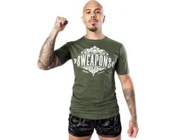 T-shirt 8 ARMES Majestic Vert olive taille L