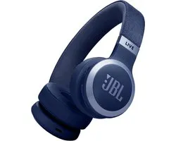 JBL Live 670NC - Draadloze Noise Cancelling Koptelefoon - Bluetooth - On ear - 65 uur batterij - Adaptive ANC - Blauw