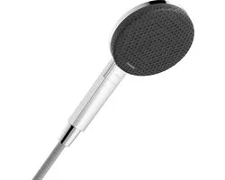 hansgrohe Raindance Alive Select S - Handdouche - EcoSmart waterbesparend - Select-knop bediening - 125mm maat - 3 straalfuncties - Chroom