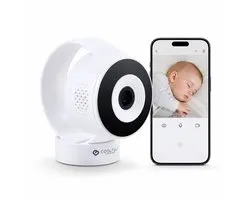 Caméra de sécurité intérieure CoolFule - Caméra pour animaux de compagnie avec application - 2K 3MP Ultra HD - avec détection de mouvement et de son - Caméra Chiens - Caméra intérieure avec WiFi et vision nocturne