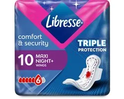 Libresse Maxi Goodnight - 6 verpakkingen