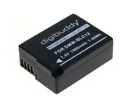 A Merk Batterij Batterij Panasonic DMW-BLC12 / Leica BP-DC12 - 1000mAh