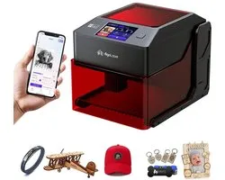 Laser Graveermachine 5W - Laser Cutter - 3.5 Inch Touchscreen - Laserprinter All In One - Graveren - Display - Laser Snijmachine - Bedienbaar Met APP