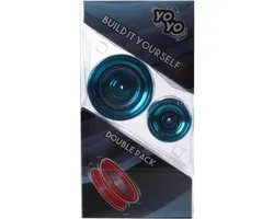 YoYo Deluxe Bouwpakket Blauw, 2 YoYo's, Double Pack