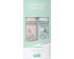 Greenfields Vacht Verzorging Set voor Honden Shampoo & Conditioner en Spray&Go Droogshampoo 250ML