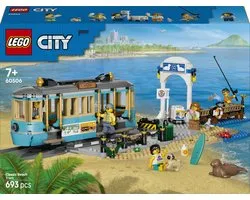 LEGO City Tram de Plage Classique Jouet pour Enfants à Partir de 7 Ans - 60506