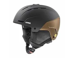 Skihelm Uvex Stance Mips Black Brown Matt-51 - 55 cm