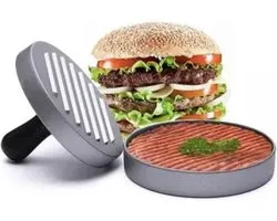 Hamburgerpers BBQ Accessoires - Hamburger Pers Maker - Burger Press - Hamburgermaker - Burgerpers - Inclusief 50 Hamburger wax papiertjes