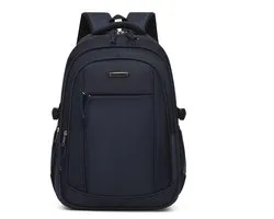 KZQ Waterdichte Oxford Laptop Rugzak Voor Heren En Dames - Grote Capaciteit 36-55L Geschikt Voor 16 Inch Laptop - Dun En Duurzaam Ontwerp Voor School En Reis - Blauwgrijs