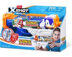 ZURU - XSHOT - Water - Fast-Fill Skins Sonic The Hedgehog Hyperload Water Blaster van ZURU